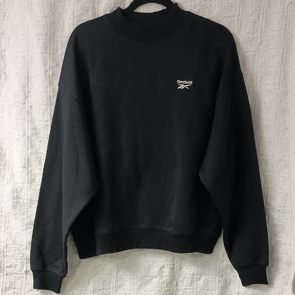 Reebok Identity SL Fleece Mock Sweatshirt L